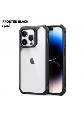 ESR Air Armor Clear Case For iPhone 15 Pro - Frosted Black