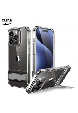 ESR Boost Kickstand Case For iPhone 15 Pro - Clear