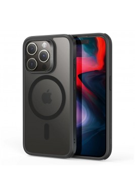 ESR Classic Hybrid Case (HaloLock) For iPhone 15 Pro Max - Frosted Black