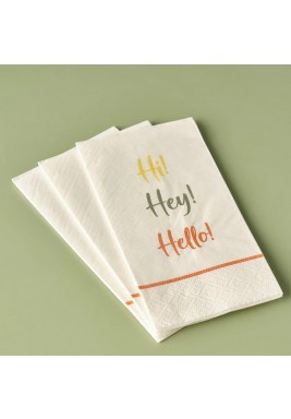 Bella Maison Hello Napkin 33 x 33 cm - 25 Pieces