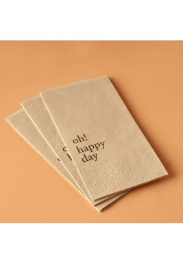 Bella Maison Oh Happy Day Napkin 33 x 33 cm - 25 Pieces