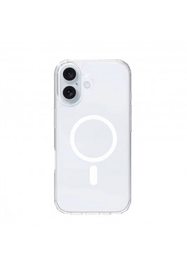 Shock Proof Case For Iphone16 Plus With Magsafe By Hishell - Clear