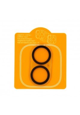 Camera Lens Protector For iPhone 16 By Hishell - Black