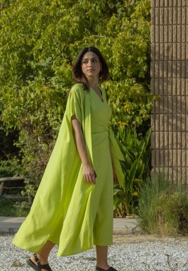 Lime Green Cardigan