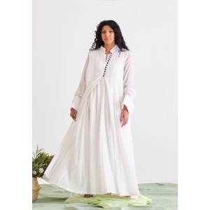 BUTTON SHOULDER KAFTAN MAJOLICA