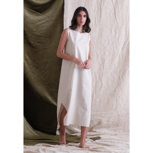 Spencer Slip Over Dress - Beige