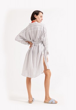 قميص نو بلانس - رمادي