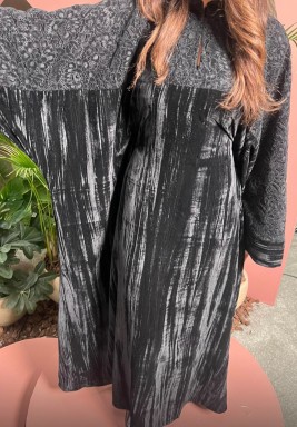 قفطان من المخمل و الدانتيل