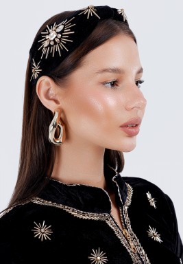 طوق شعر بلاك أورا أسود