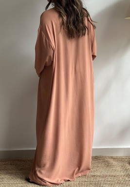 طقم بليس بلون الخوخ