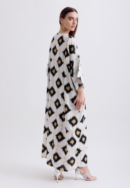 Diamond Printed Kaftan 