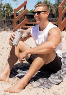 كوب سموثي بلون الطباشير – سعة 450 مل