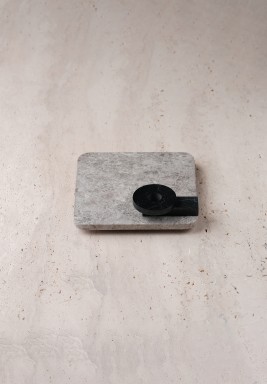 طبق مارمو طويل (رمادي - صغير)