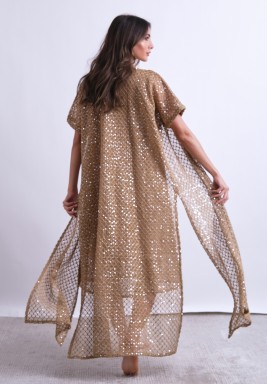 طقم شاطئ بني