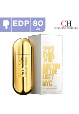 كارولينا هيريرا - عطر 212 VIP للسيدات  80 مل