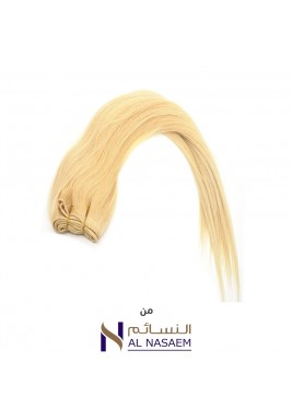 ريمي وصلة شعر 22 إنش ذات شريط منسوج -  بلاتين