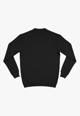 سويت شيرت أسود بطباعة ناسا