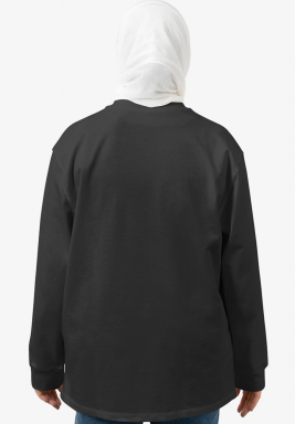 تيشيرت أسود بطباعة Self Love