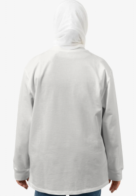 تيشيرت أبيض بطباعة Self Love