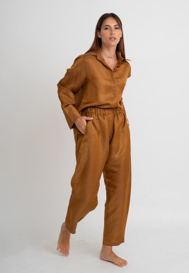 Earthy Brown Pants