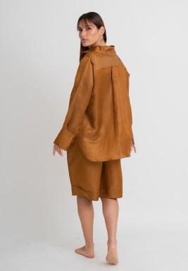 Earthy Brown Shorts