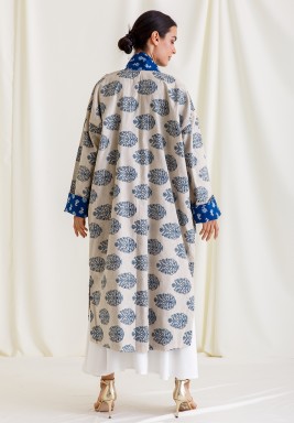 Reversible Bisht and Dress Set