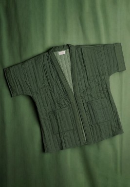 Olive Quilted Jacket