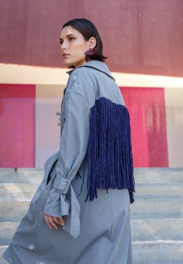 جاكيت رمادي