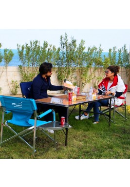 كشتة - طاولة المخيم القابلة للطي حجم كبير 
