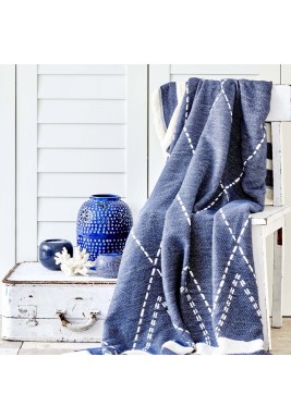 كاراجا - بطانية هوم كوستا منسوجة من الأكريليك - 130 × 170 سم