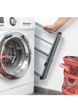 إنوفاجودز - مجفف ملابس معدني قابل للطي والتمديد مع 3 مستويات 