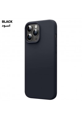 باوري - غطاء حماية سيليكون TBU لهاتف آيفون 15 برو - أسود
