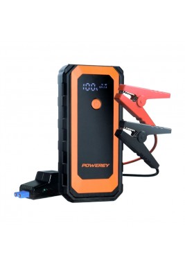 مشغل السيارة 12000 ملي امبير مع شاشة LCD وكشاف من باورى