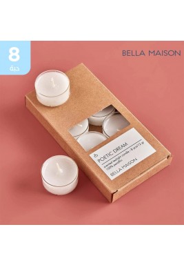 بيلا ميزون - مجموعة شموع صغيرة بالحلم الشعري 8 حبة