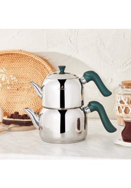 كاراجا - طقم إبريق شاي أخضر