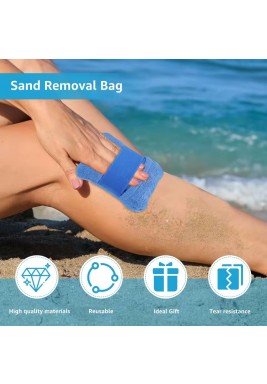 حقيبة إزالة الرمل المحمولة 11 × 13 سم