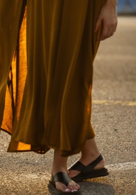 Brown Long Sleeves Cardigan