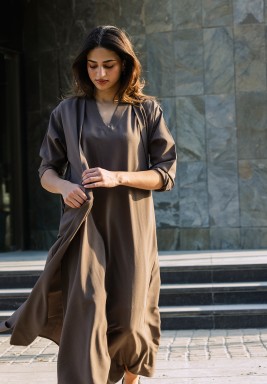 كارديغان رمادي