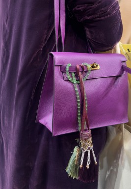 حلى شرابة (عنابي/بنفسجي)