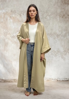 Beige The Easy Bisht