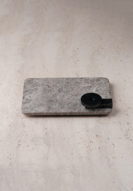 طبق مارمو طويل (رمادي - متوسط)