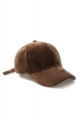 Brown Velvet Hat