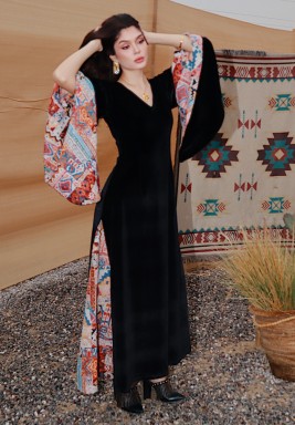 فستان سدو مخملي