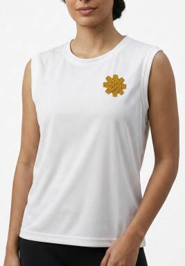 White Zahrat Alarfaj T-shirt