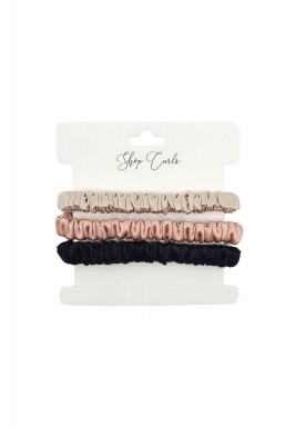 Chic Shop Curls Skinny Silk Scrunchies